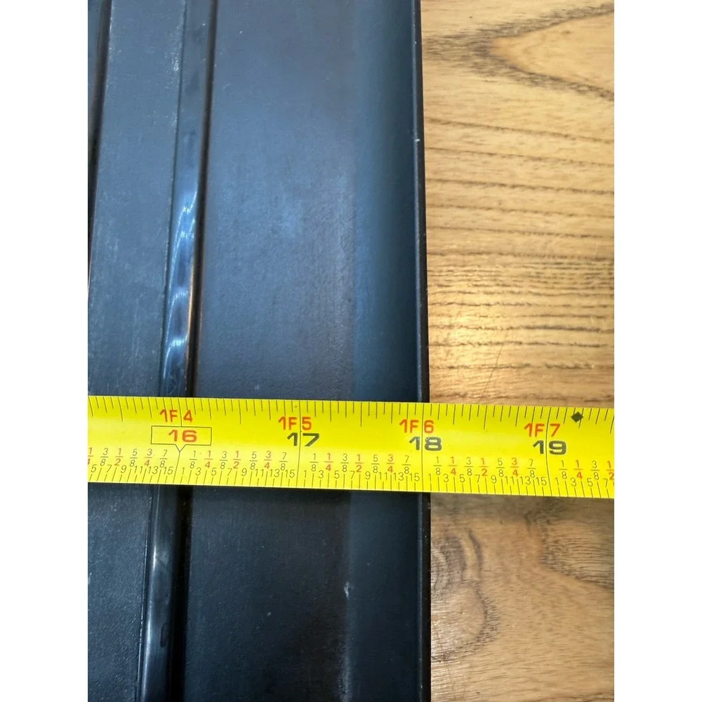 Rubbermaid Dish Drain Tray Board MICROBAN 118D Black Made In USA 14.75 X 18